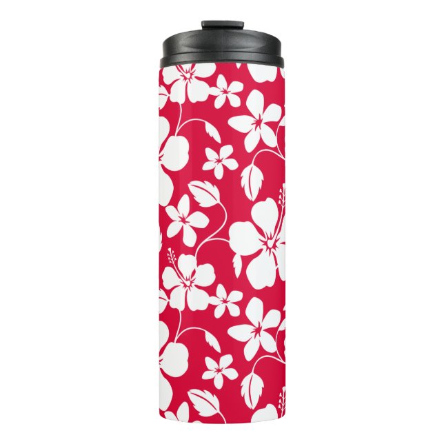 GARRAFA TÉRMICA HAWAIIAN HULA (HIBISCUS) RED (Frente)
