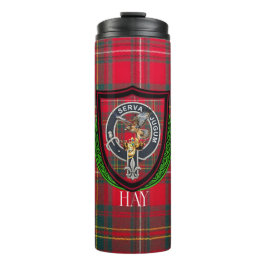 Garrafa Térmica Hay Scottish Clan Tartan & Crest