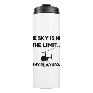 Garrafa Térmica Helicóptero SKY PLAYGROUND