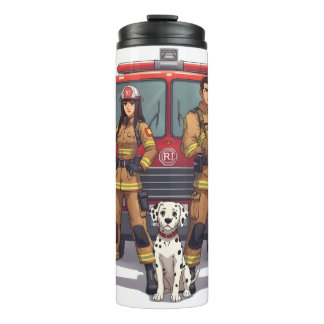 Garrafa Térmica Heroic Firefighters Anime Thermal Tumbler