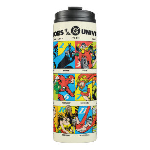 Garrafa Térmica Heróis do Universo DC™