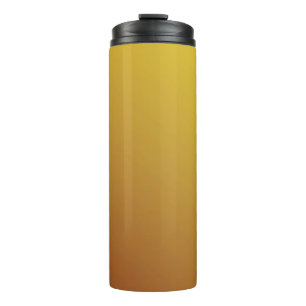 Garrafa Térmica Hexágono Dourado: Fundo Geométrico à Largura.