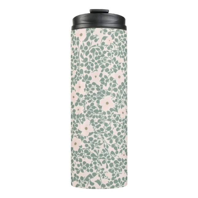 Garrafa Térmica Hippie Boho Floral (Frente)