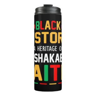 Garrafa Térmica História Negra Herança De Uma Fé Inabalável