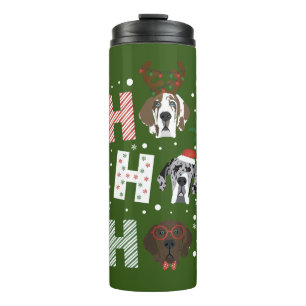 Garrafa Térmica Ho Ho Grande Dane Feliz Natal