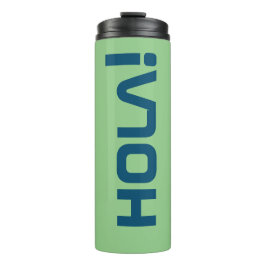 Garrafa Térmica hola verde