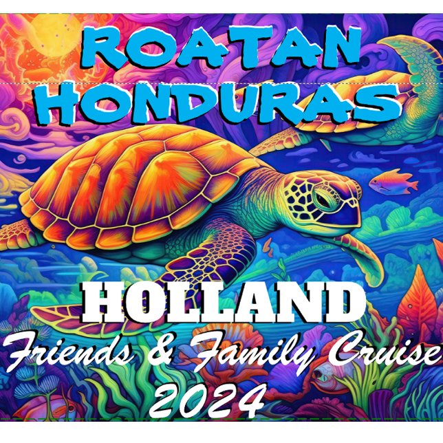 Garrafa Térmica Holland Family & Friends Thermal Tumbler - Roatan (The Full Image Unwrapped)