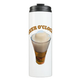 Garrafa Térmica Hora da Cerveja Humor Divertido de Beber
