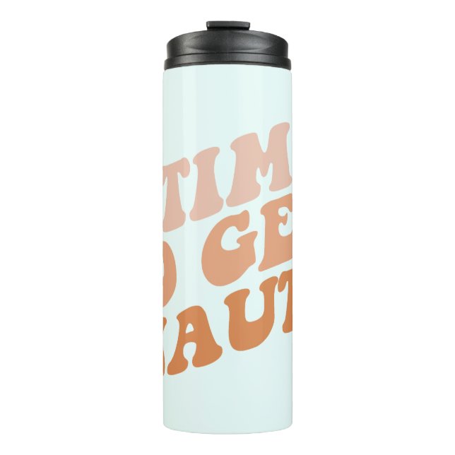 Garrafa Térmica Hora De Pegar Nauti (Frente)