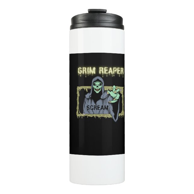 Garrafa Térmica horror de travesseiro (Frente)