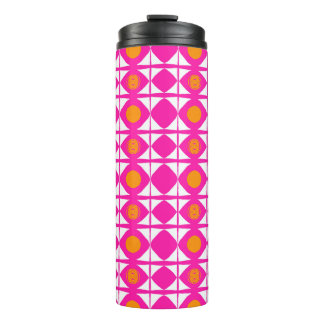 Garrafa Térmica Hot pink and orange tumbler