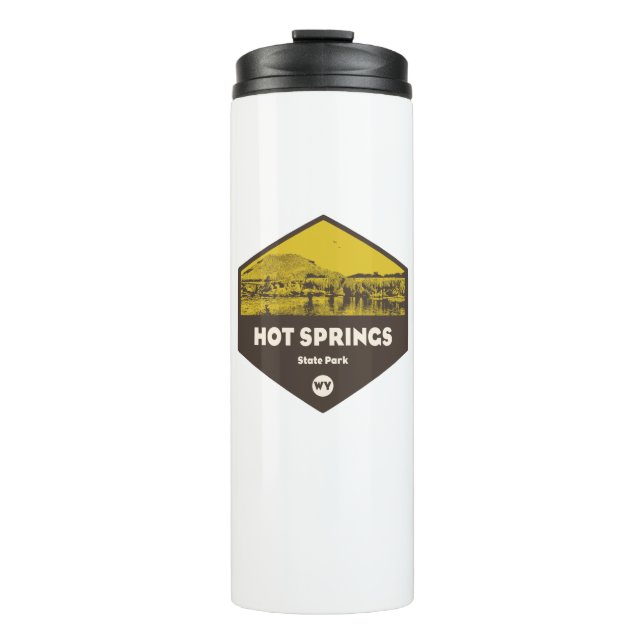 Garrafa Térmica Hot Primavera State Park Wyoming (Frente)