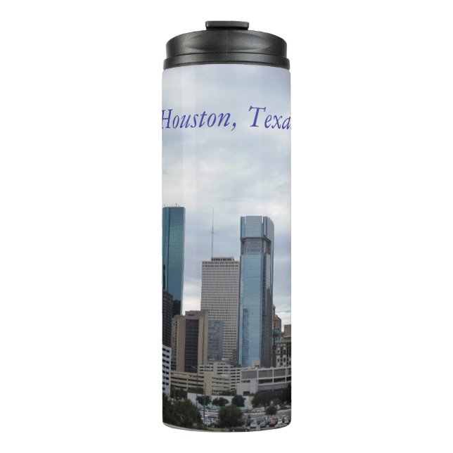 Garrafa Térmica Houston, Texas - Tumbler Térmico (Frente)