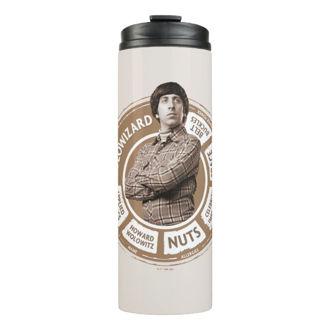 Garrafa Térmica Howard Info Graphic (Frente)