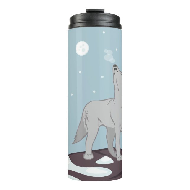 Garrafa Térmica Howling Artic Wolf (Frente)