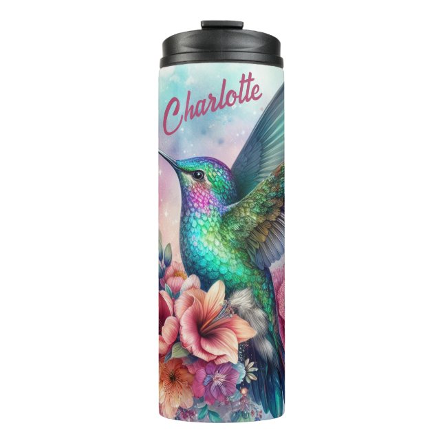 Garrafa Térmica Hummingbird Tumbler Térmico Personalizado (Frente)