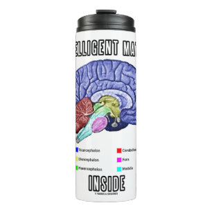 Garrafa Térmica Humor Anatômico com Dentro de Matéria Inteligente