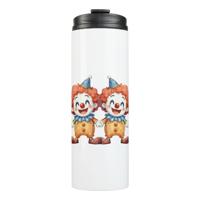 Garrafa Térmica Humor de Circo de Palhaço (Frente)