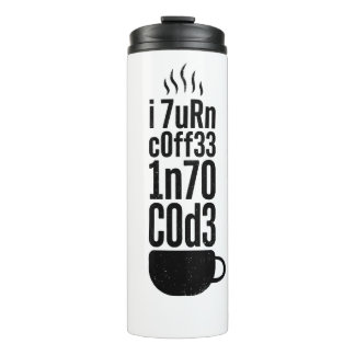 Garrafa Térmica Humor de Programador – Café em Código