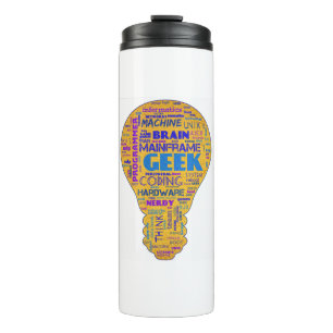 Garrafa Térmica Humor Geek de Tecnologia Engraçado - Presente para