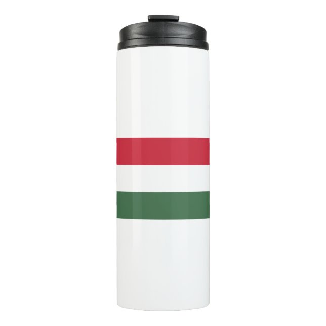 Garrafa Térmica Hungria Bandeira (Frente)