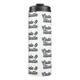 Garrafa Térmica Hustle e Código
