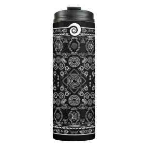 Garrafa Térmica Hypno Spiral Bandana Tumbler Viagem Térmico