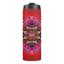 Hypnotic Red Mandala