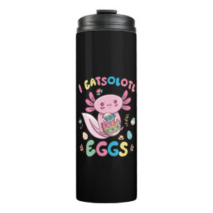Garrafa Térmica I Coma Ovos Coelho Páscoa Axolotl Coelho