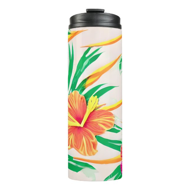 Garrafa Térmica Ilha Hibiscus Thermal Tumbler (Frente)