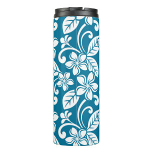 GARRAFA TÉRMICA ILHA PLUMÉRIA (CARIBE AZUL)