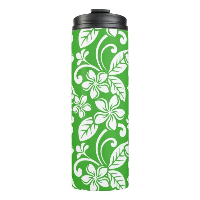 GARRAFA TÉRMICA ILHA PLUMÉRIA (CITRUS VERDE) (Frente)