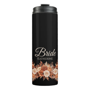 Garrafa Térmica Imagem de outono de Watercolor - Bride