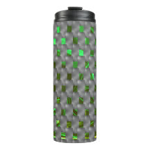 Imagem verde sob placas de cinza, quadrada oblonga