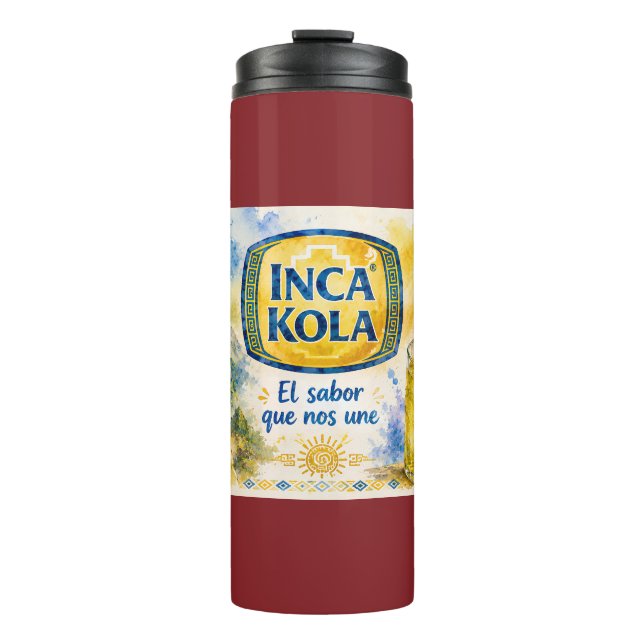 GARRAFA TÉRMICA IMAGEN DE LA BEBIDA DE LOS PERUANOS (Frente)