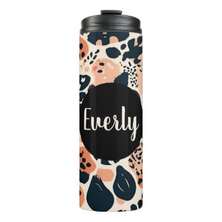 Garrafa Térmica Impressão Animal Personalizada de Guepardo Leopard