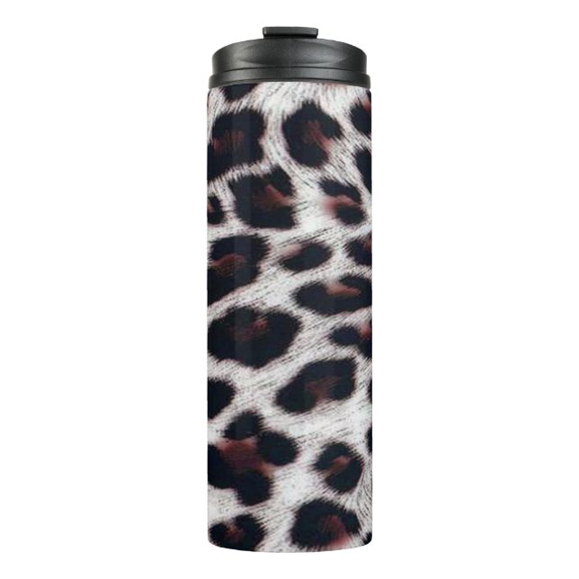 Garrafa Térmica Impressão de leopardo (Frente)