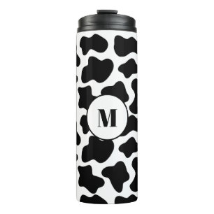 Garrafa Térmica Impressão de Vaca Personalizada