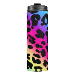 Garrafa Térmica Impressão Rainbow Lepard