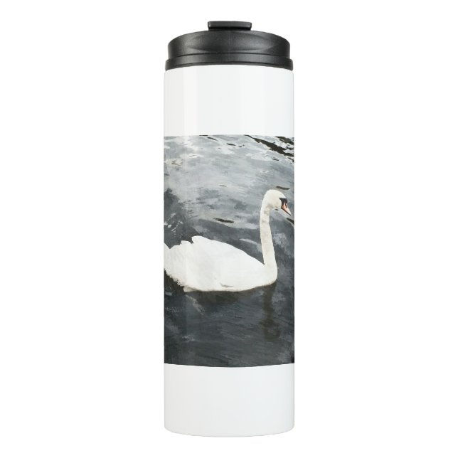 Garrafa Térmica Impressionista Swan (Frente)