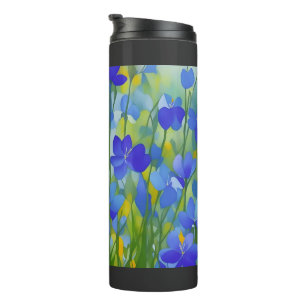 Garrafa Térmica Impressionista Texas Bluebonnets