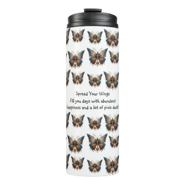 Garrafa Térmica Incentivo à borboleta (Frente)