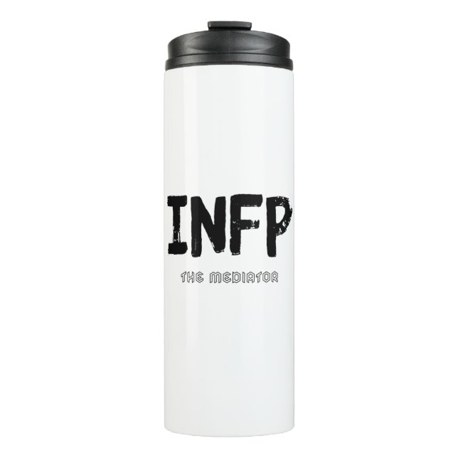 Garrafa Térmica INFP - O Mediador (Preto) (Frente)