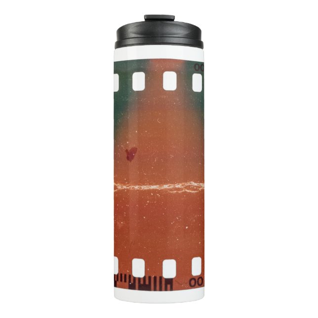 Garrafa Térmica Início da fita de 35 mm, arranhões legal. (Frente)