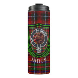Garrafa Térmica Innes Scottish Clan Tartan & Crest