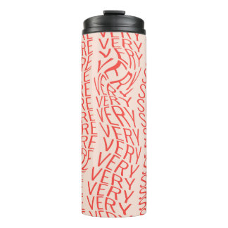 Garrafa Térmica Inscrição motivacional: você é muito peculiar