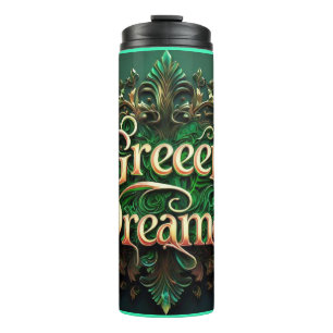 Garrafa Térmica "Inspiração Verde"