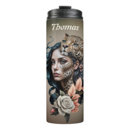 Garrafa Térmica Interação fascinante entre o animal e o humano