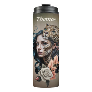 Garrafa Térmica Interação fascinante entre o animal e o humano