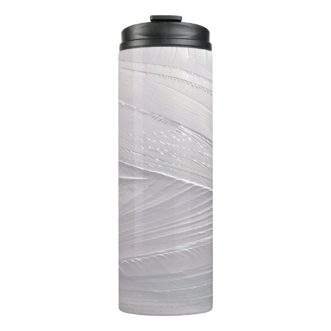 Garrafa Térmica Inverno branco de sorvete (Frente)